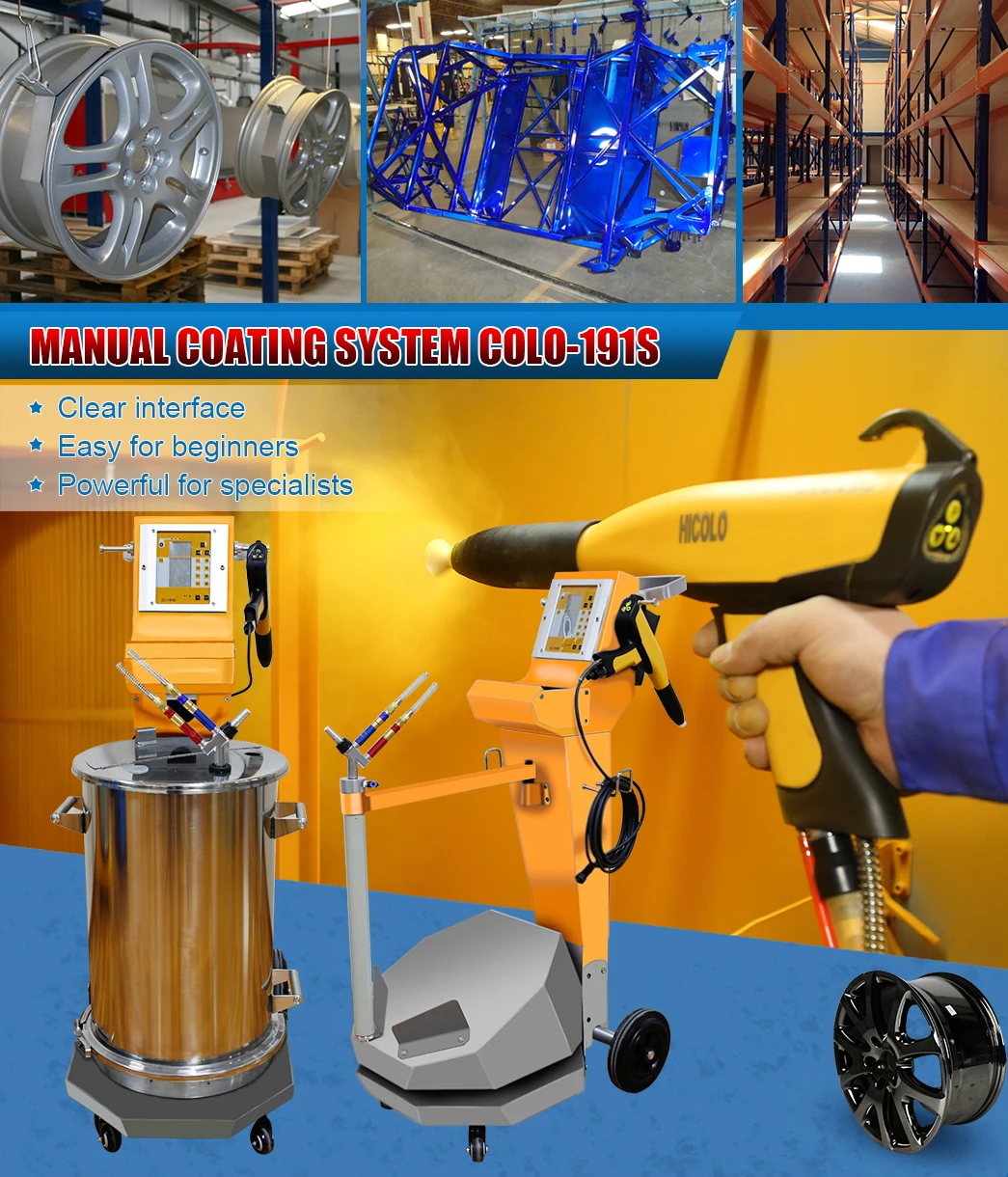 Colo191s Best Industrial Electrostatic Powder Coating Spraying Machine