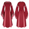 Ropa Medieval para Mujer Colorida - Rojo [En Stock]