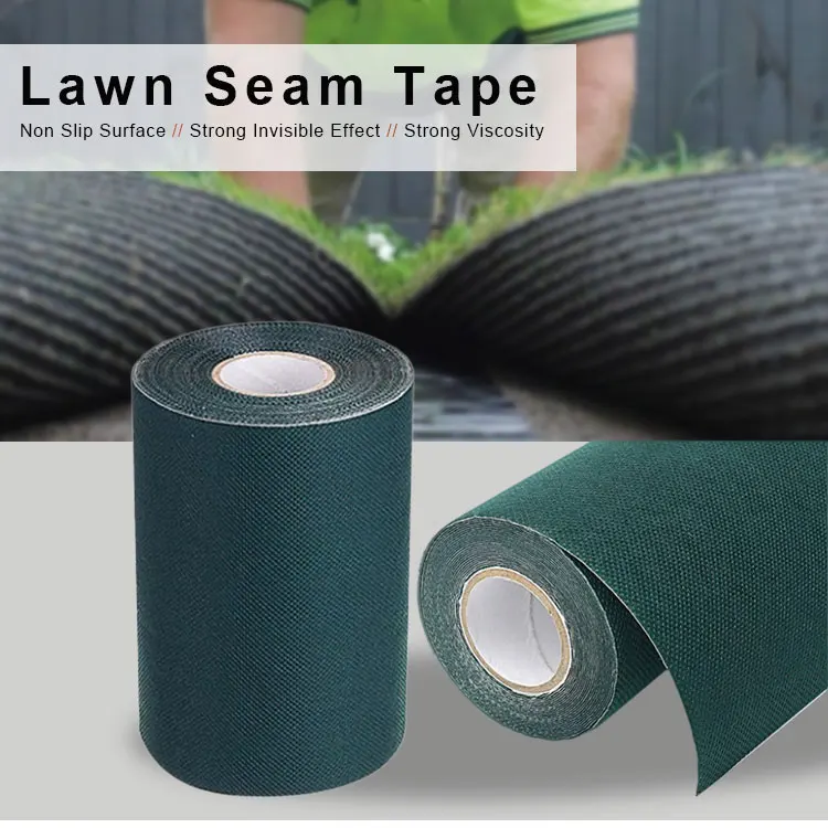 Artificial Grass Green Joint Fixing Tape Selfadhesive Into Seam