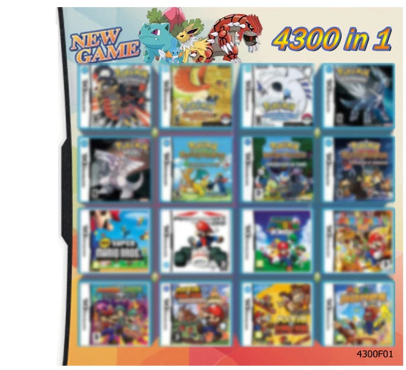 23 in 1 208 in 1 520 in 1 DSゲームカートリッジビデオゲーム