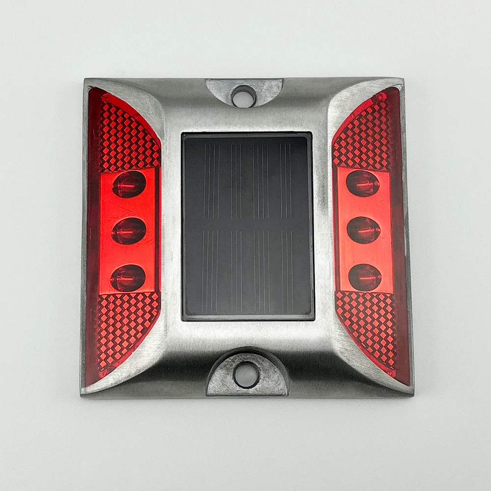 LED Solar Light Reflective Cat Eye Pavement Marker Road Stud Price Reflective Solar Road Stud Flashing Light