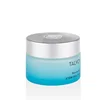 frosted blue jar
