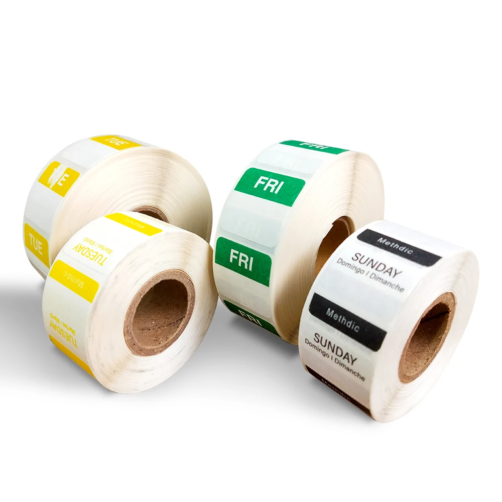 2020 Biodegradable Adhesive Labels Removable  Color Printing Packaging Label Private Water Dissolvable Food Safety Paper Labels