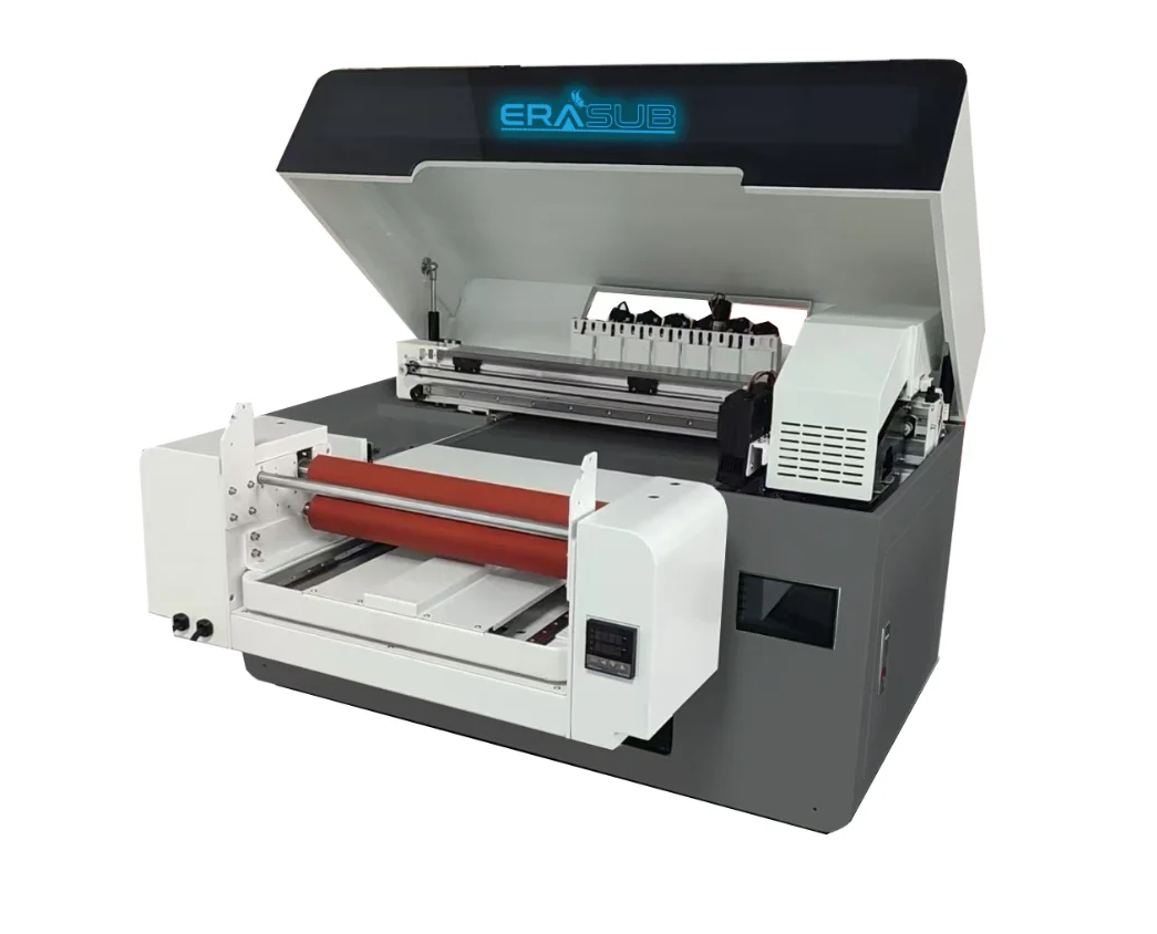 New ERASUB All-in-One 30cm A3 UV DTF Inkjet Printer XP600 I1600 AB Film Core Motor Gear Components