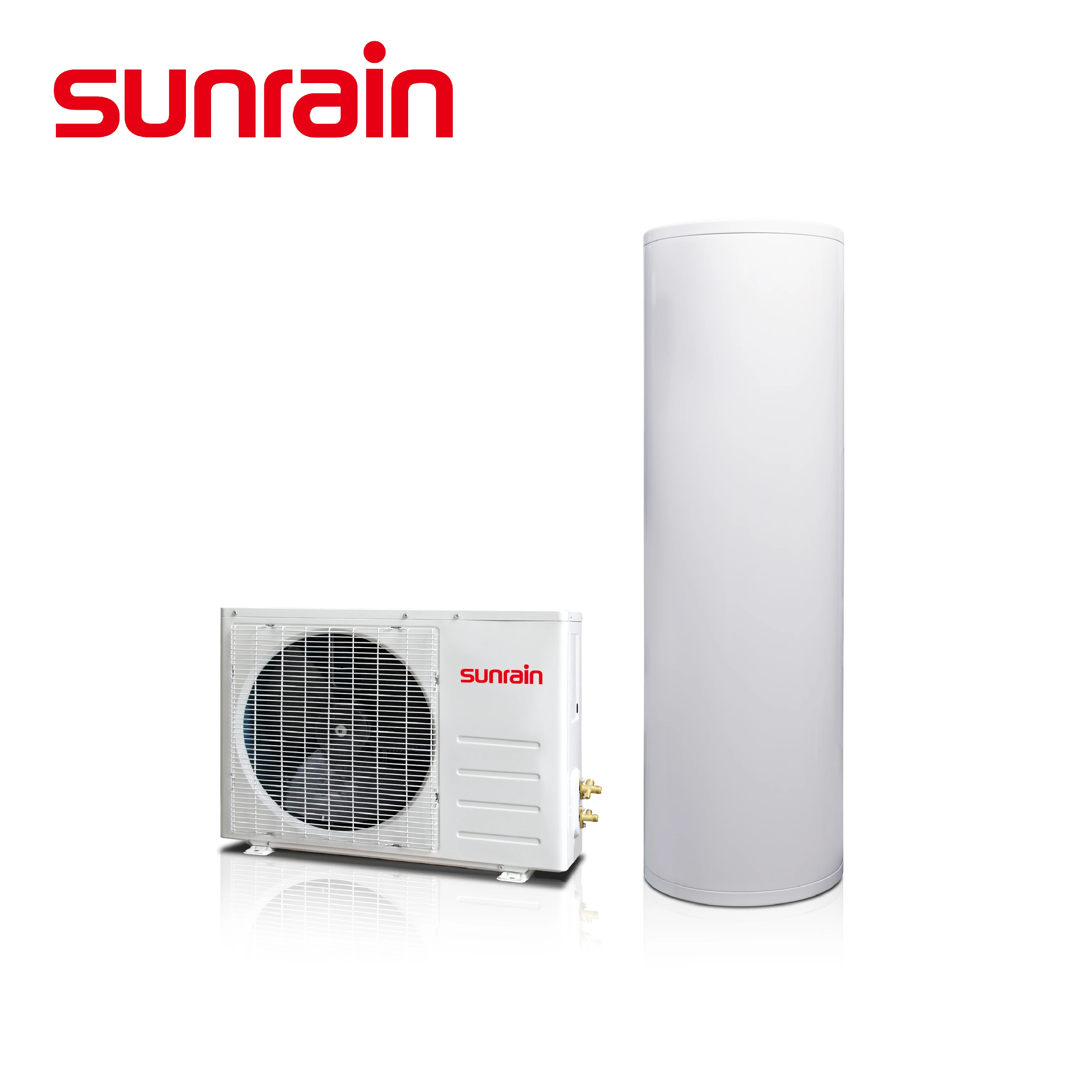 Лучшая цена низкий голос тепловой насос от воздуха к воде R32 отечественный EVI