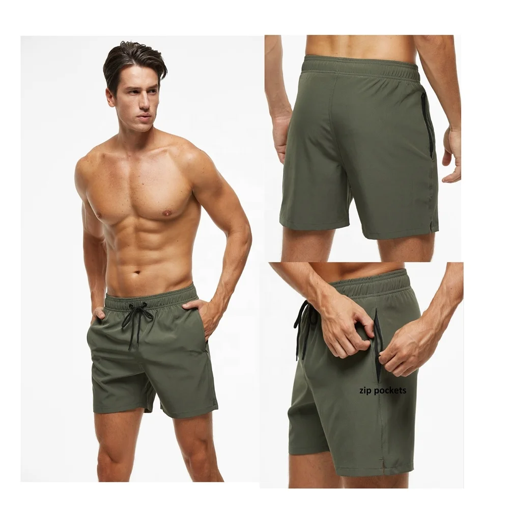 swimming shorts with zip pockets