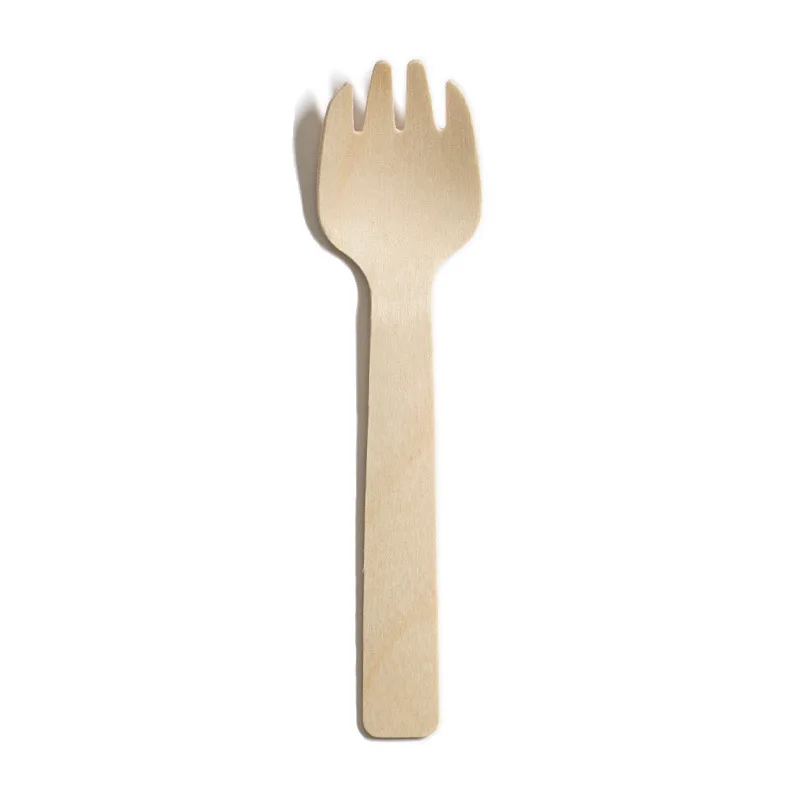 Disposable Bulk Wooden Cutlery Wood Spoon Knife Fork For Home