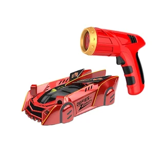 ITTL High Quality Speed Infrared Laser Tracking Real 2.4g Rc Wall Climbing Car Toy
