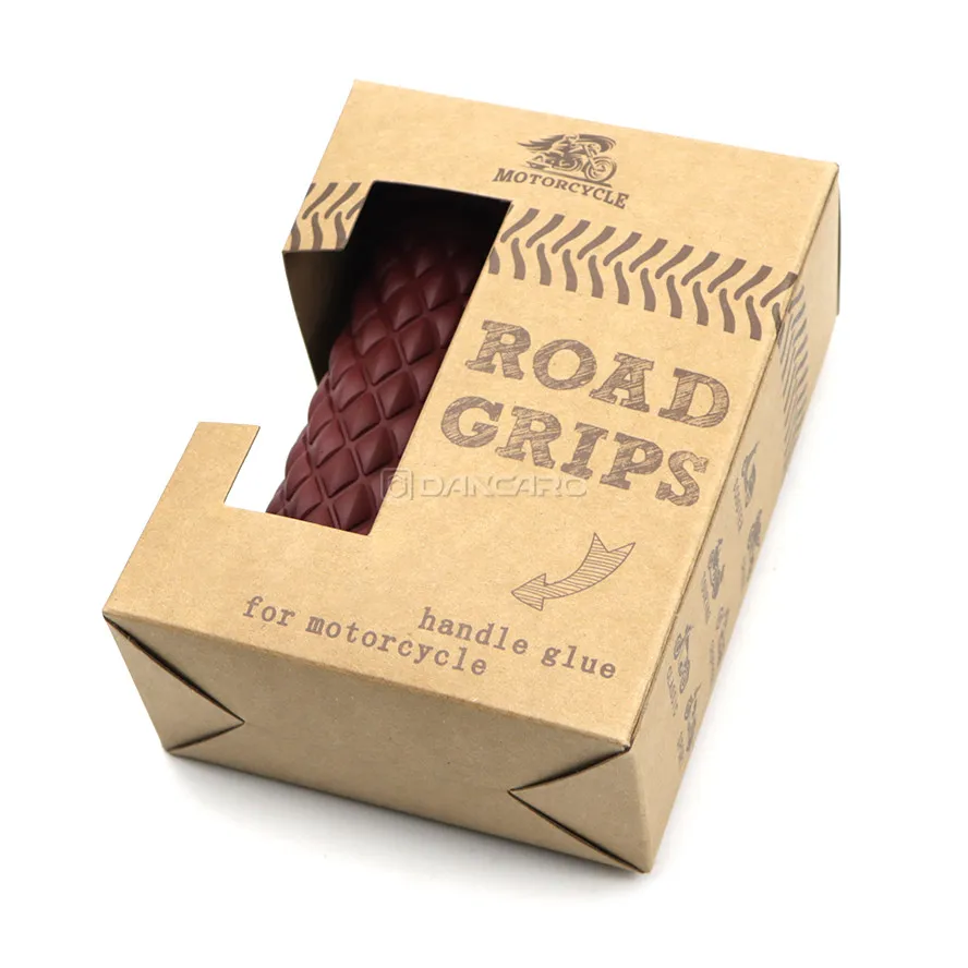 Dancaro Motorcycle Retro Hand Grips Retrofit Universal Handlebar Glue