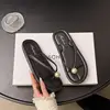 Pearl Black Flip-Flops