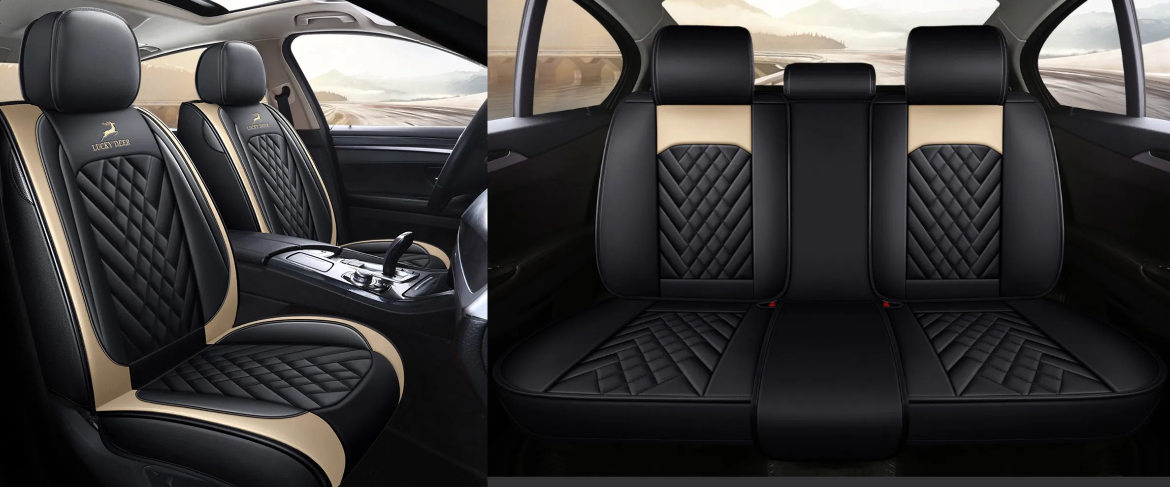 Red Car Seat Covers Automotive Vehicle Cushion For Cars Suv Universal