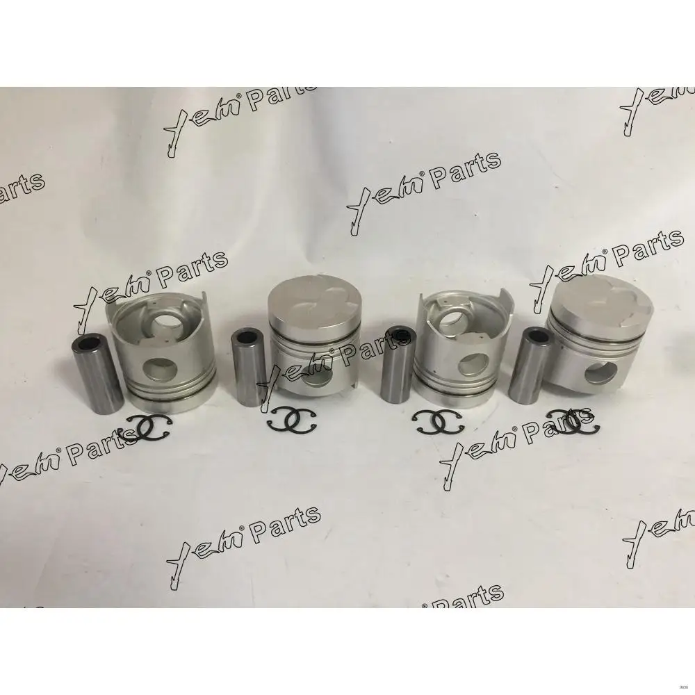 New Machinery Engine Cylinder Engine Pistons Set For Isuzu 4BA1