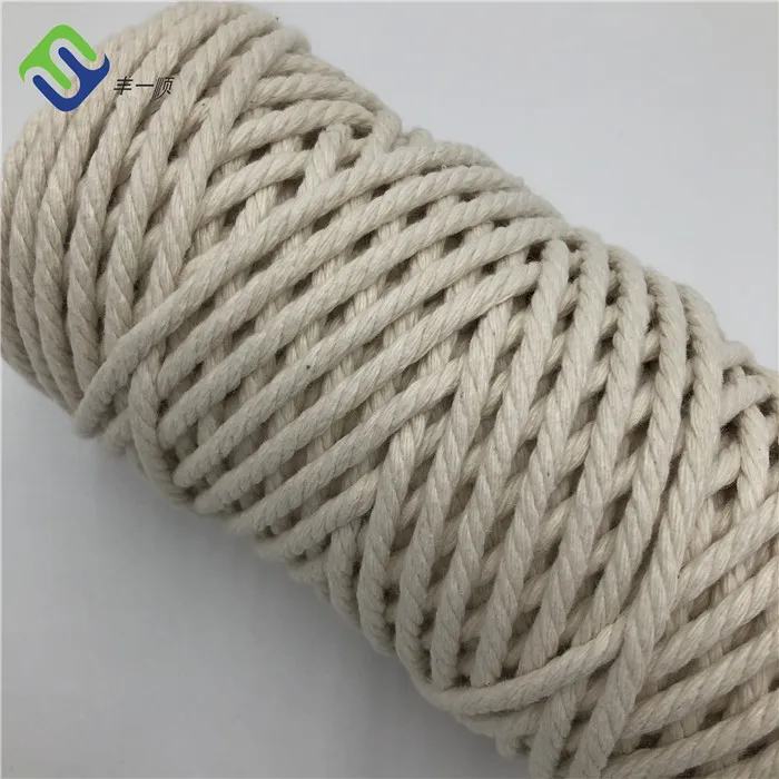 3mm Thin Twine 3 Strand Twist Cotton Rope For Macrame - Buy 3mm Thin Twine  3 Strand Twist Cotton Rope For Macrame Product on