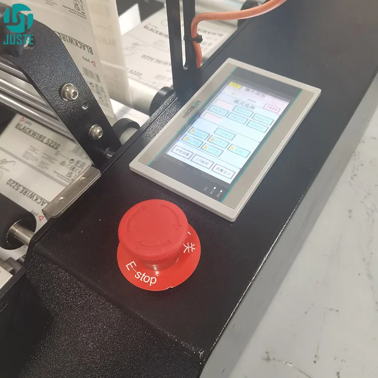 Security Label Applicator Semiautomatic Labeling Machine for Liquor Wine Large Oil Bottle Restaurant Chapstick Straw