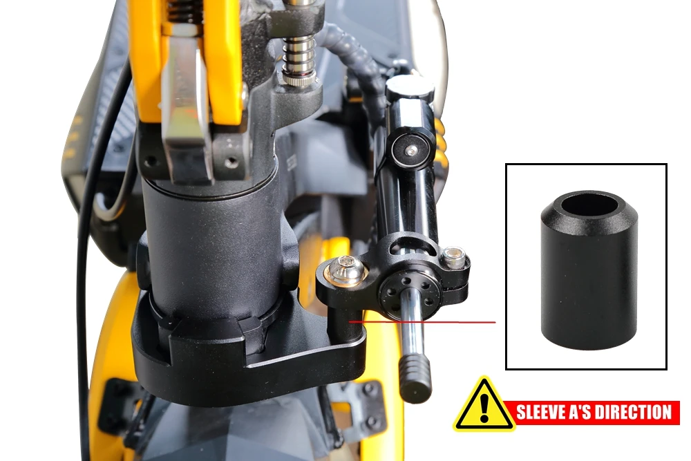 Vsett Directional Steering Damper Kit For Vsett 10+ 10plus Electric Scooter High Speed