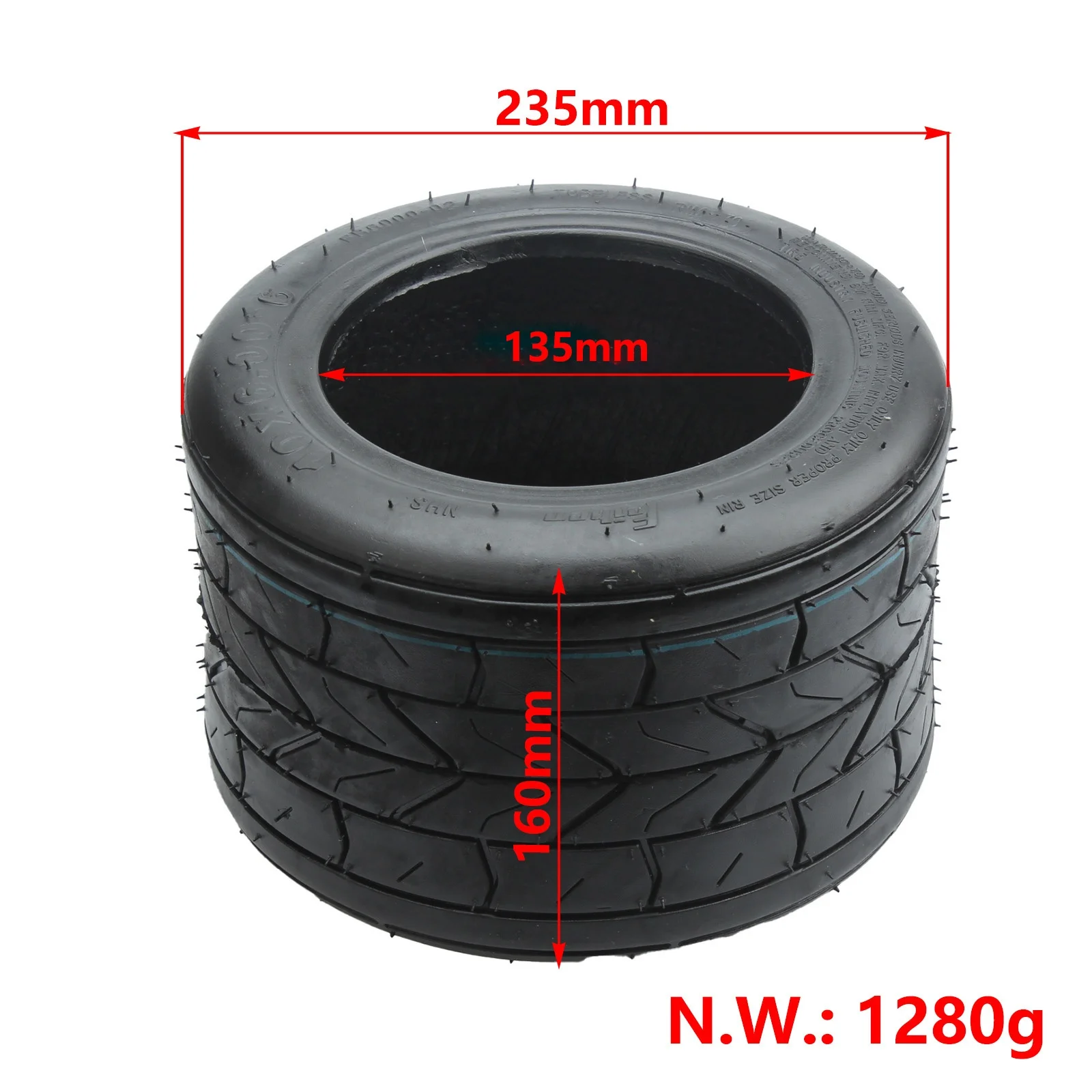 Pneu Sous Vide De 11 Pouces 90-65 6.5, épaississant, Résistant à L'usure, Pneu Tubeless Pour Scooter électriq SET DE SOIN - STB53291 - Auto