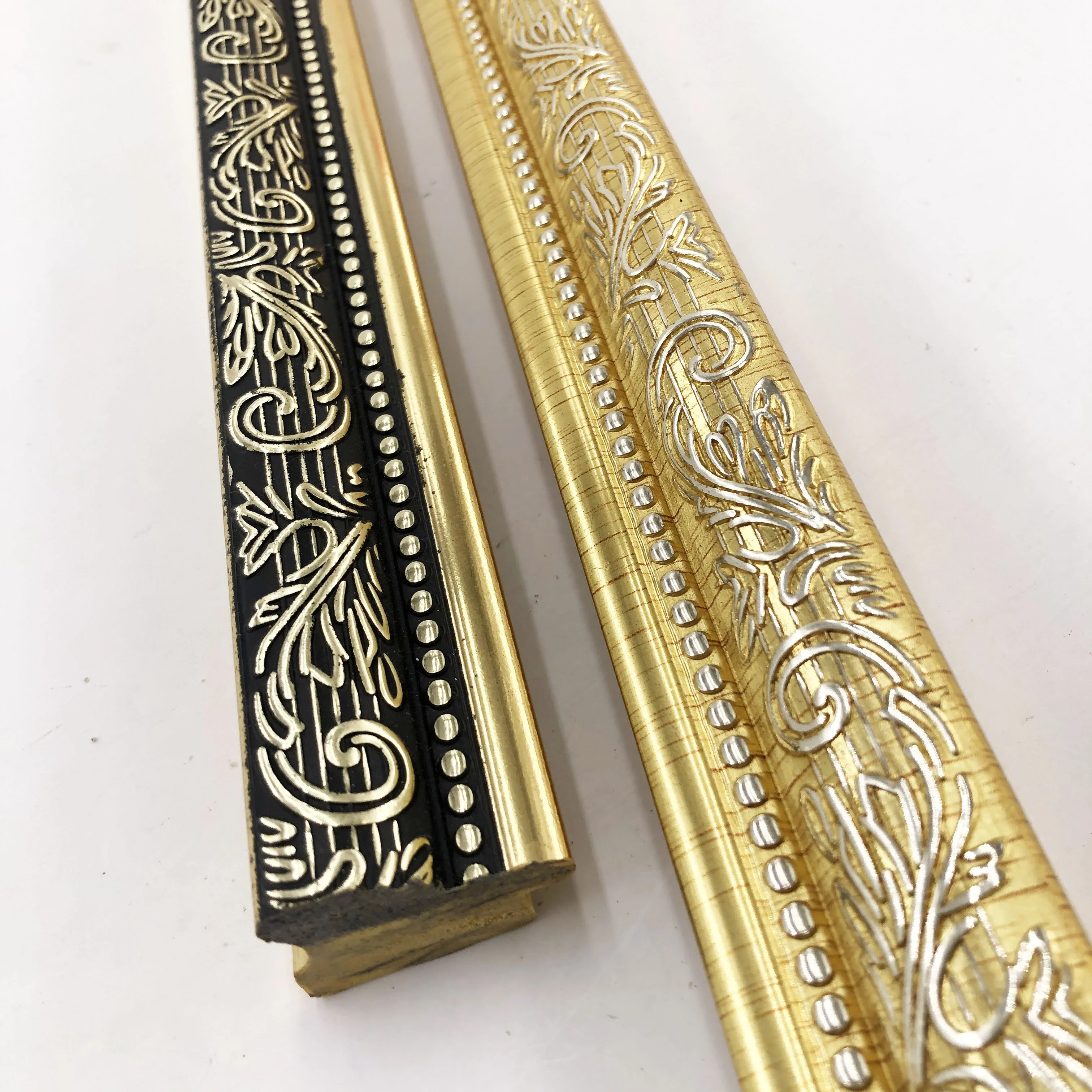 Environment Friendly Polystyrene Plastic Picture Frame Moulding Factory Direct Sale
