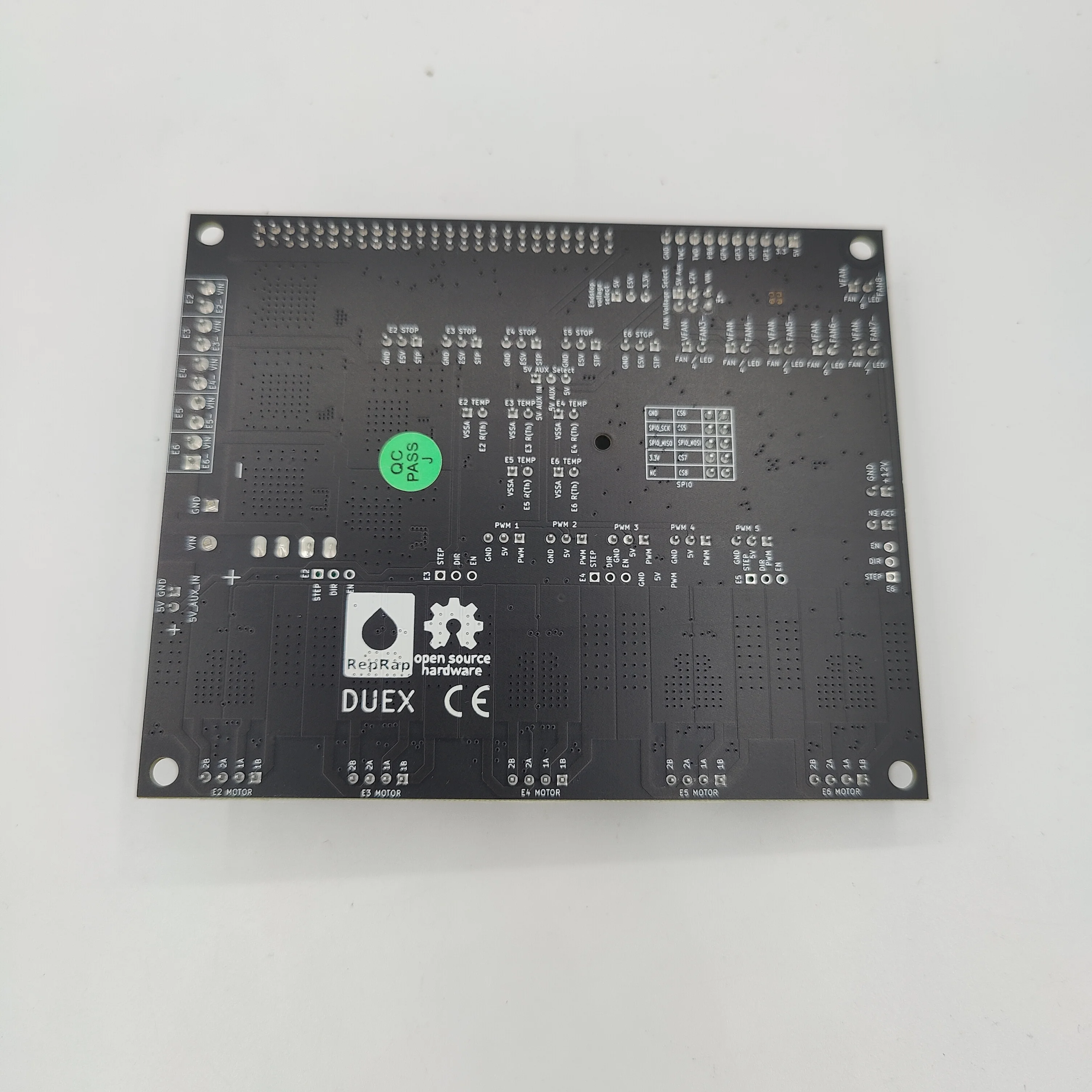 Контроллер платы расширения Duex5 клонированный с шаговым двигателем TMC2660, подходит для термопары PT100 VS Duet 2 Wifi, детали для 3D-принтера