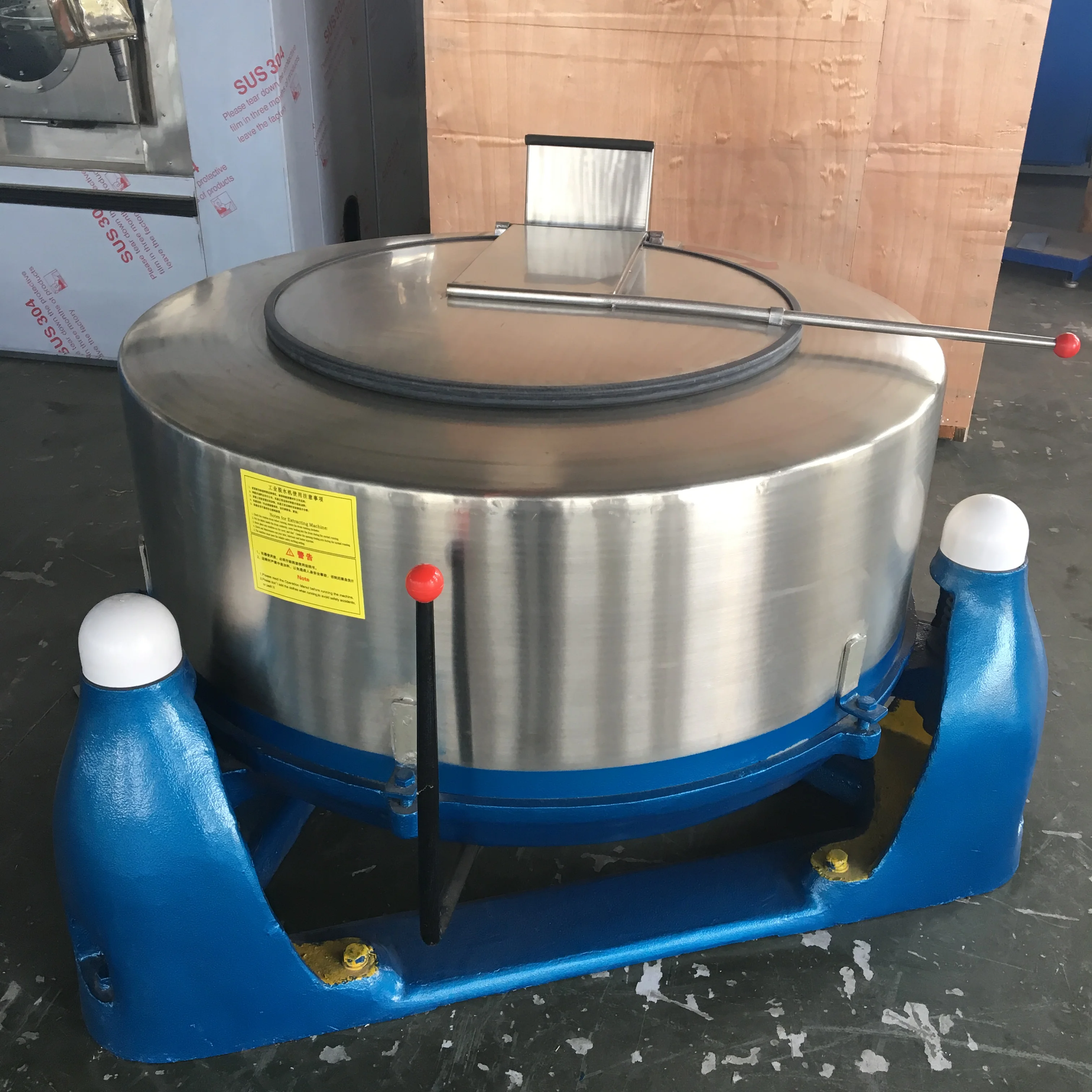 Industrial Electric Stainless Steel Hydro Extractor Machine Laundry Dewatering Machine Price