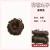Élastique à cheveux sans nœud [Paquet unique, marron clair]