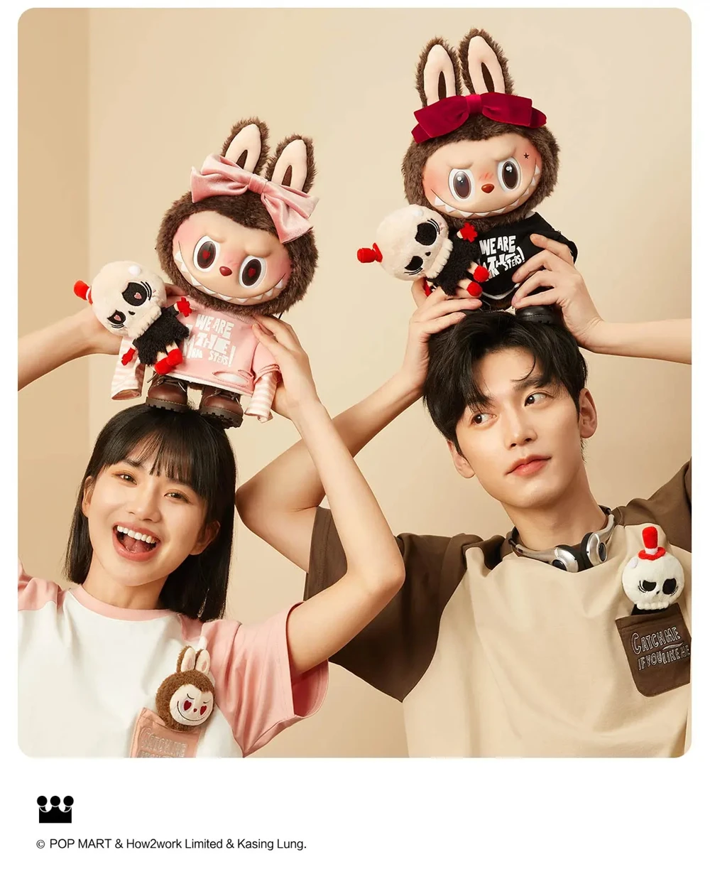 Original POPMART Labubu Catch Me If You Like Me Series Plush Toys