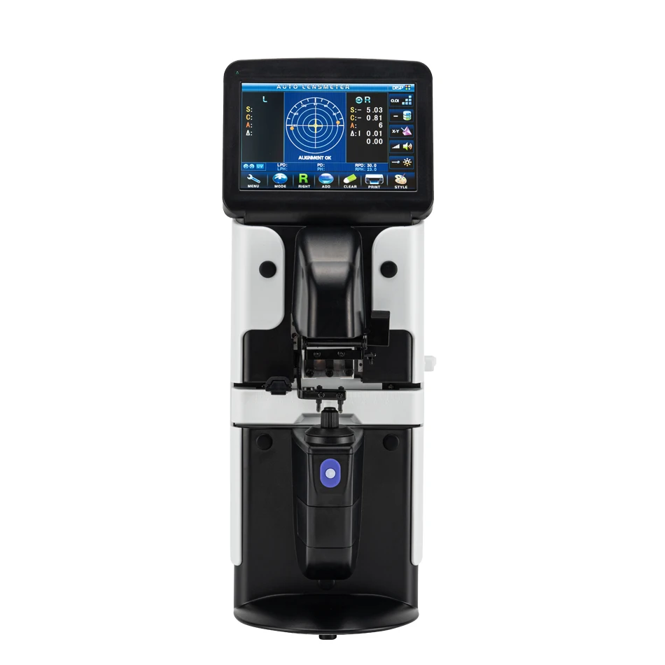 JD-2600A Lensometer 7'' LCD Digital Automatic Focimeter Auto Lensmeter With PD UV Printer