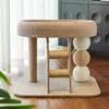 Ladder runway round small climbing frame-mat type
