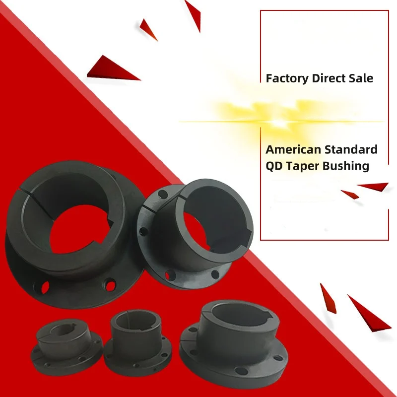 Cast Iron Bolt Weld On Hub Steel Split Adapter Taper Qd Bushes Bushing