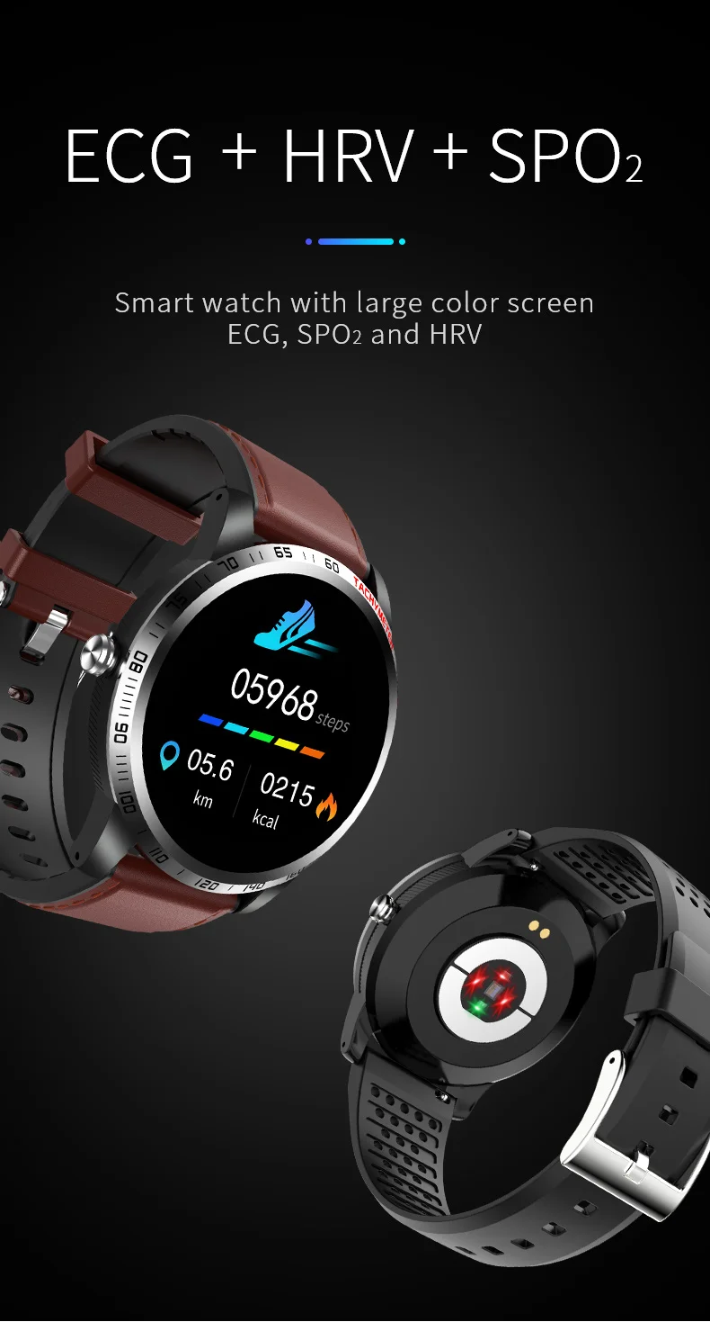 W3 Smart Watch with ECG PPG SPO2 HRV Heart Rate Blood Pressure Oxygen Monitor Waterproof IP67 Health Sport Smart Watch (1).jpg