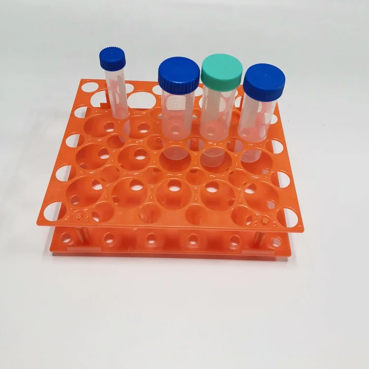 Laboratory Foldable Multiuse Plastic Test Tube Rack Test Tube Holder