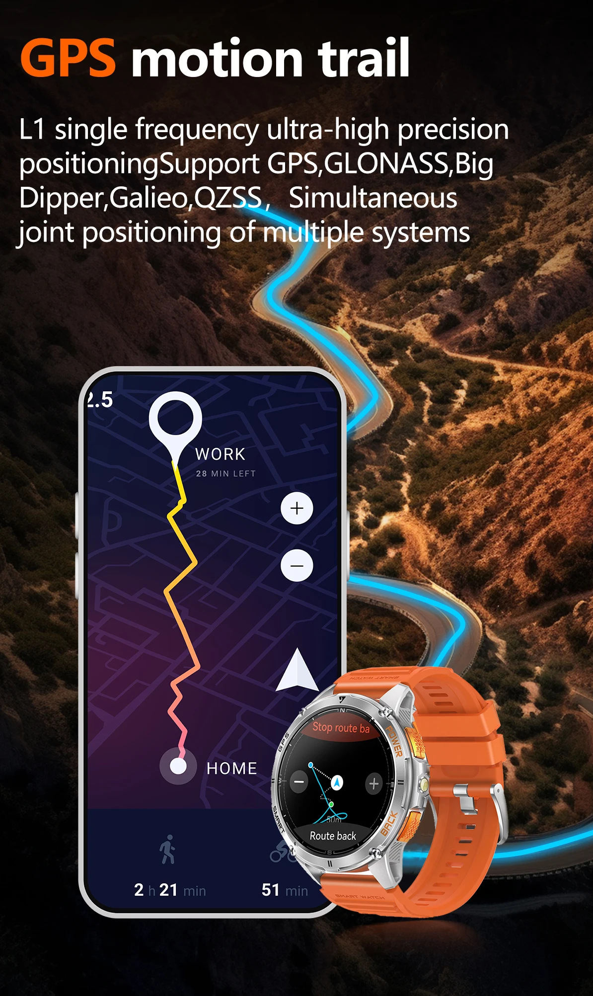 K67A Smart Watch 2026 Fitness tracker Amoled Display Heart Rate Health Monitoring Compasss GPS Smart Watch for Men Women