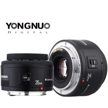 YONGNUO YN35mm F2 1:2 AF / MF Wide-Angle Fixed/Prime Auto Focus Lens for EF Mount Camera product image
