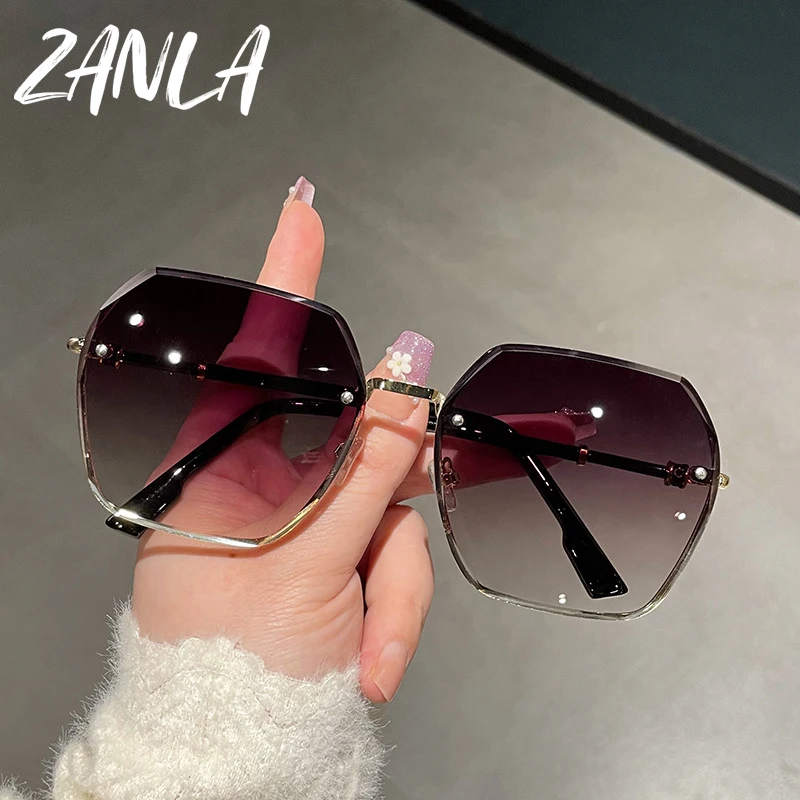 SALE UGC ladies ladies モカシンサイズ9 2023 New Arrival Square Rimless Designer Fashion Women
