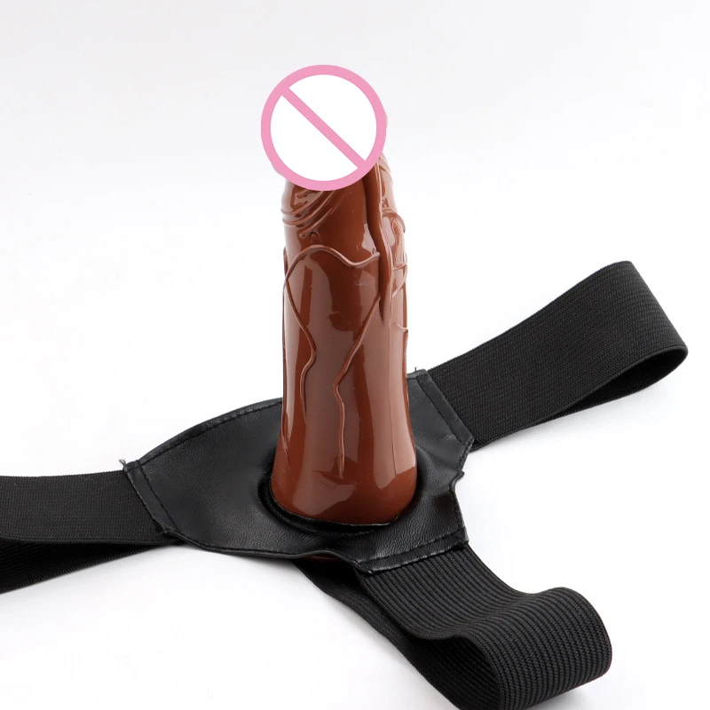 Hohler Umschnalldildo Realistischer Fleischfarbener Schwarzer  Umschnalldildo mit Saugnapf Künstlicher Penis Sexspielzeug für Frauen  Männer Lesben