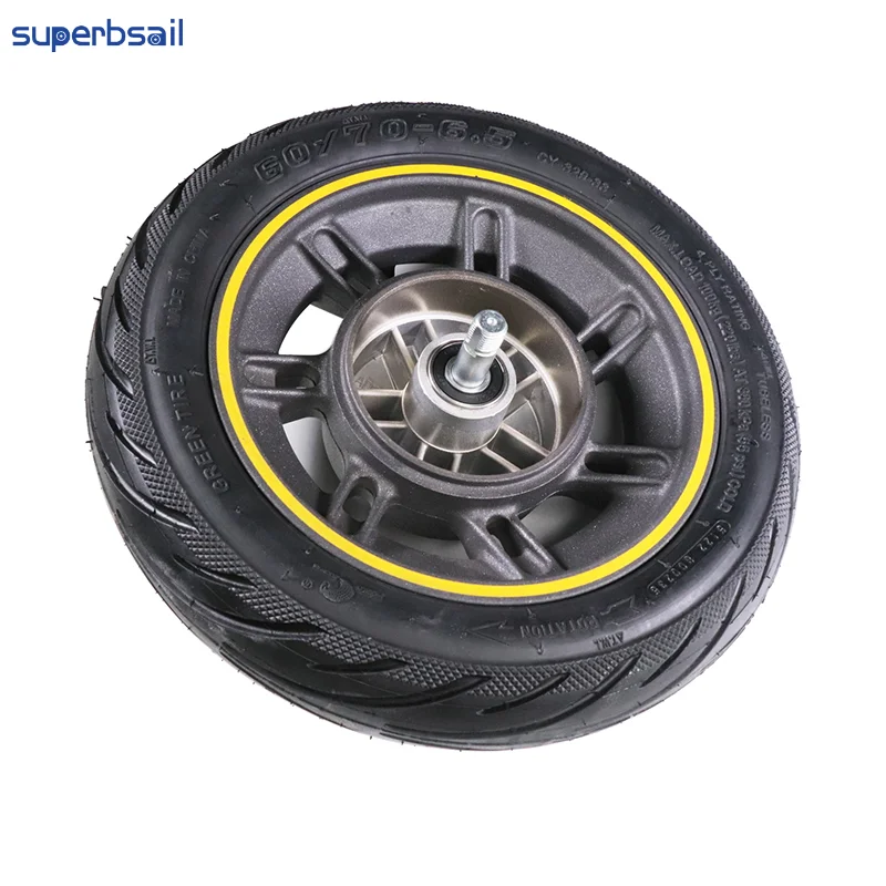 Superbsail Original 60/75-6.5 Front Wheel For Ninebot Max G2 Kickscooter 10inch Wheel Hub With Vacuum Tire Assembly Replacement factory