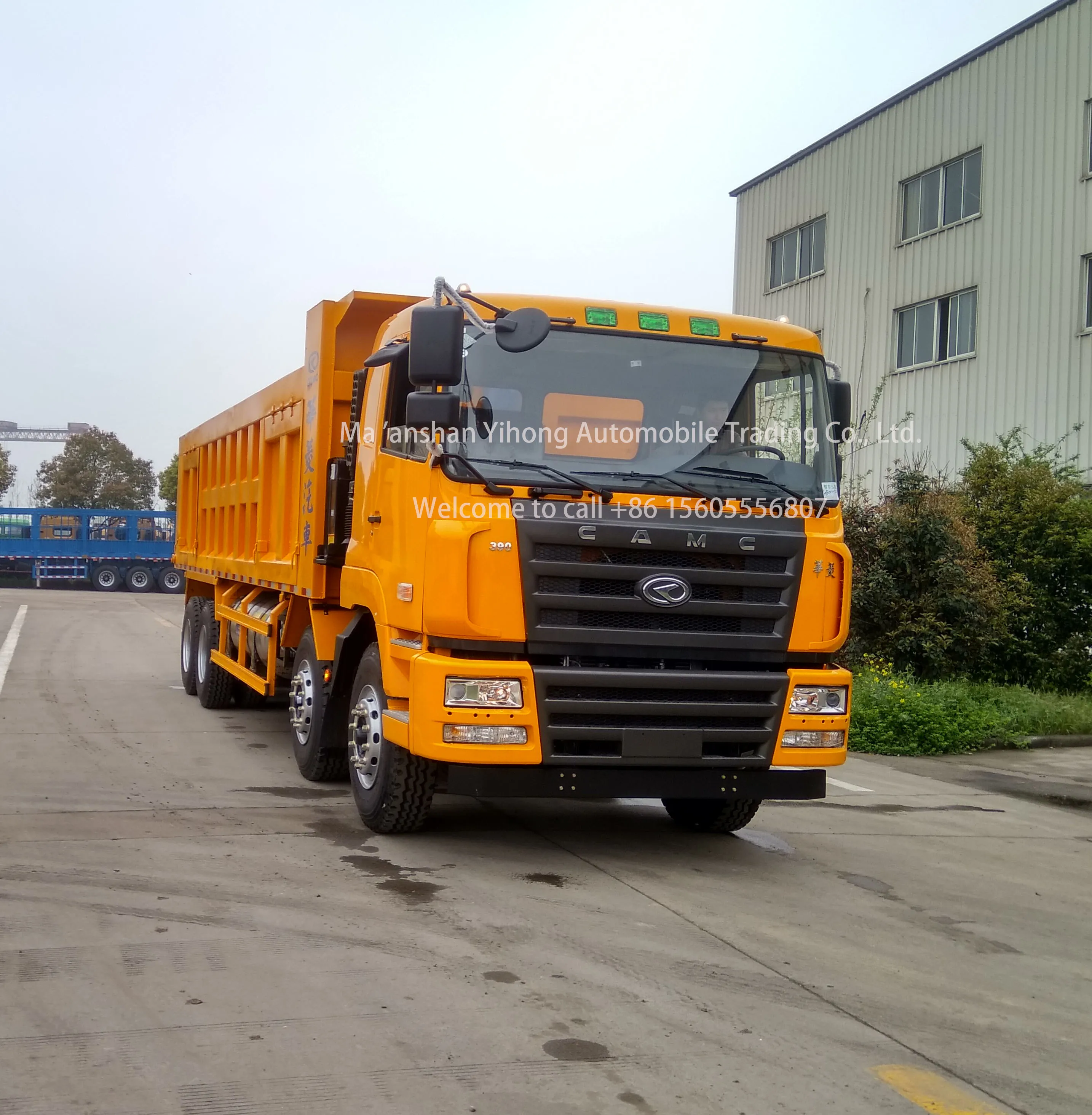Best Price CAMC 8X4 Drive Type Used Dump Trucks Diesel Tipper Truck ...