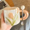 Tulipano arancione + cucchiaio