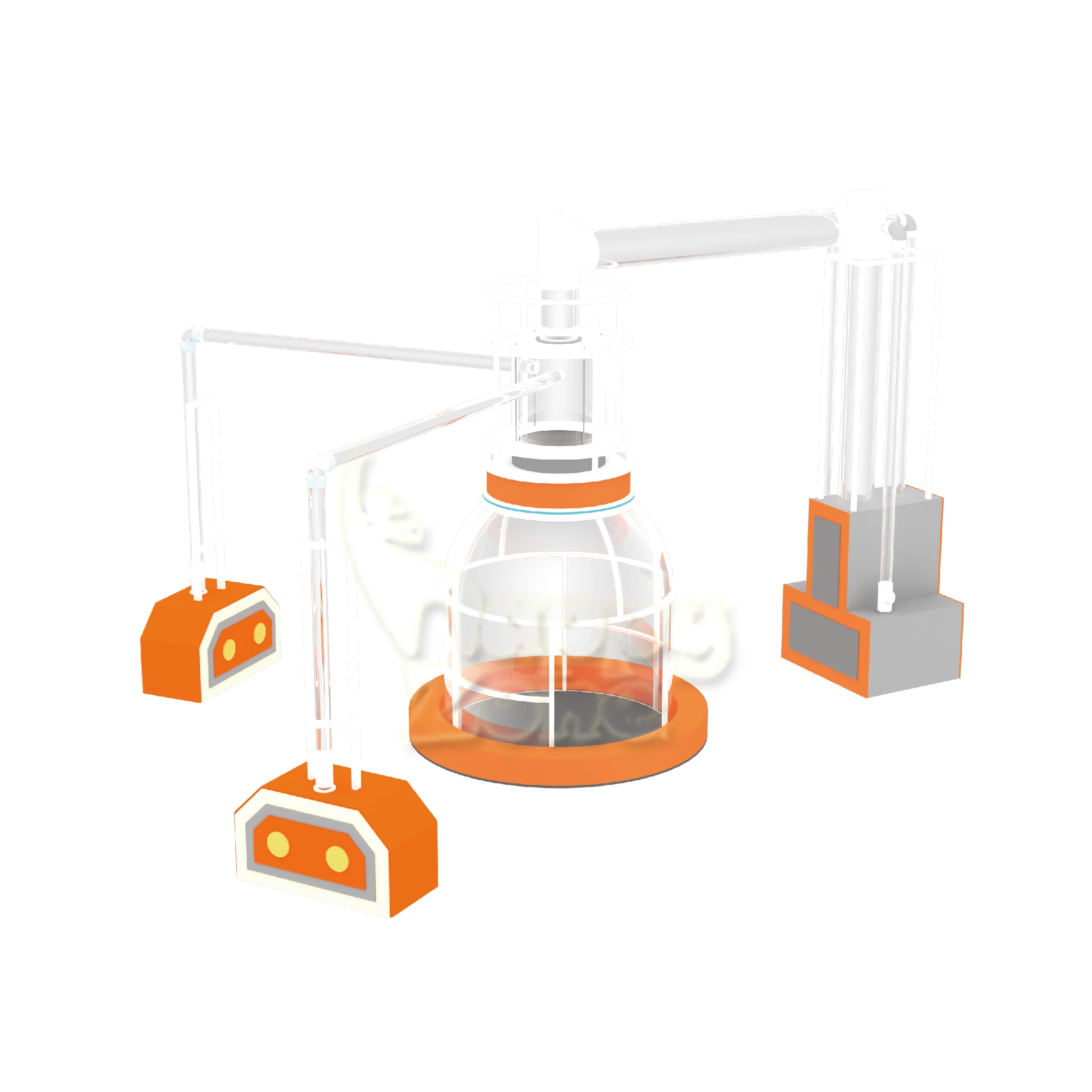Customized Interactive Ball Machine Indoor Playground Equipment Space Mechanical Ball Drop Games for Interactive Play Center