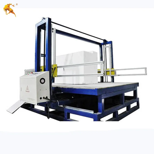 Automatic Non Manual Control CNC EPS Foam Vertical Type Cutting Hot Wire Polystyrene Cut Tool Machine