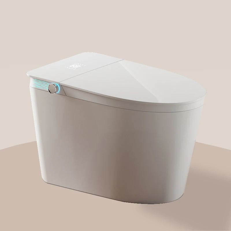 High End Floor Mounted Smart Bathroom Toilet Electric Sensor Automatic Toilet Bowl WC Intelligent Toilet