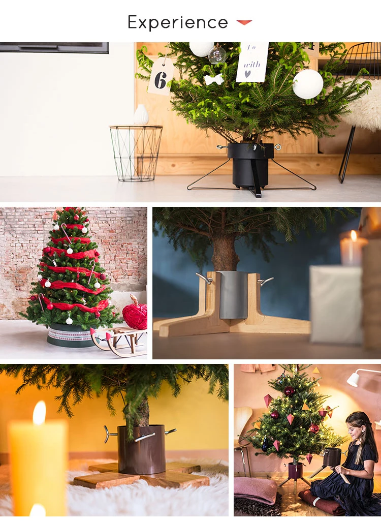 Tree Nest Christmas Tree Stand For Real Trees With Foot Pedal And