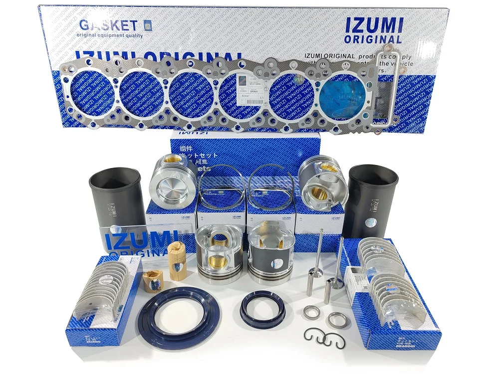 IZUMI ORIGINAL 6M60 Overhaul Rebuild Kit Diesel Engine Parts  for Mitsubishi