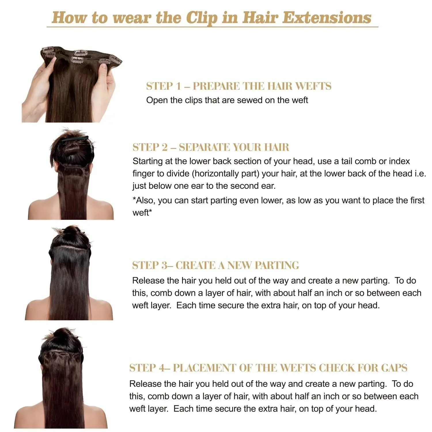 #613 Extension per capelli umani con clip lisce bionde 100% Remy 8 pezzi 120G testa intera per donne_voghion.com
