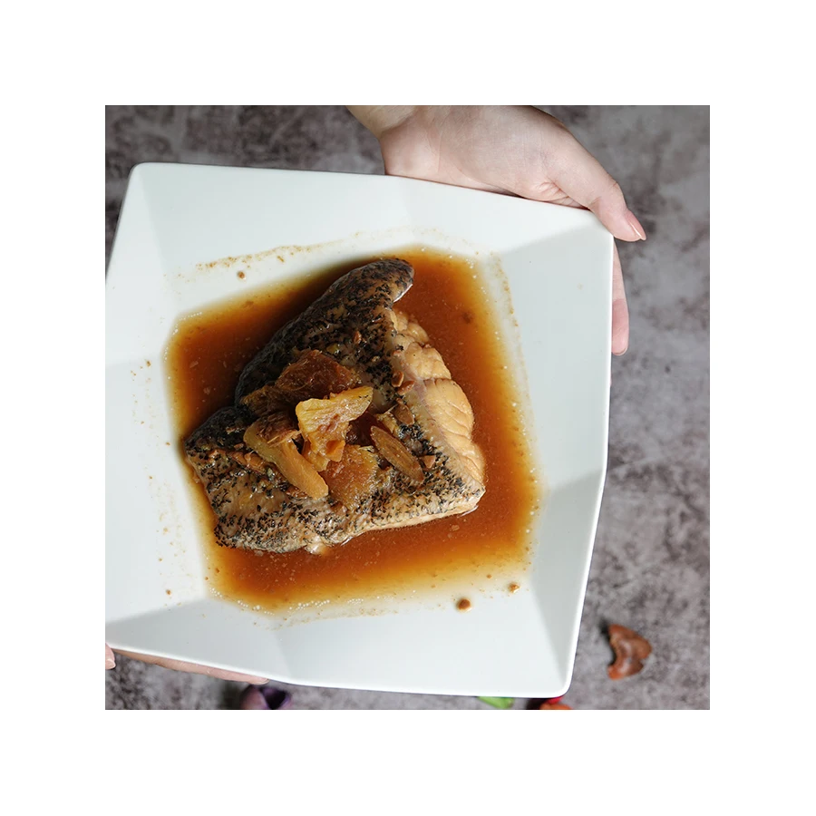 Dragon Tiger Grouper Fillet  (cooked , with fermented pineapple soybean sauce)