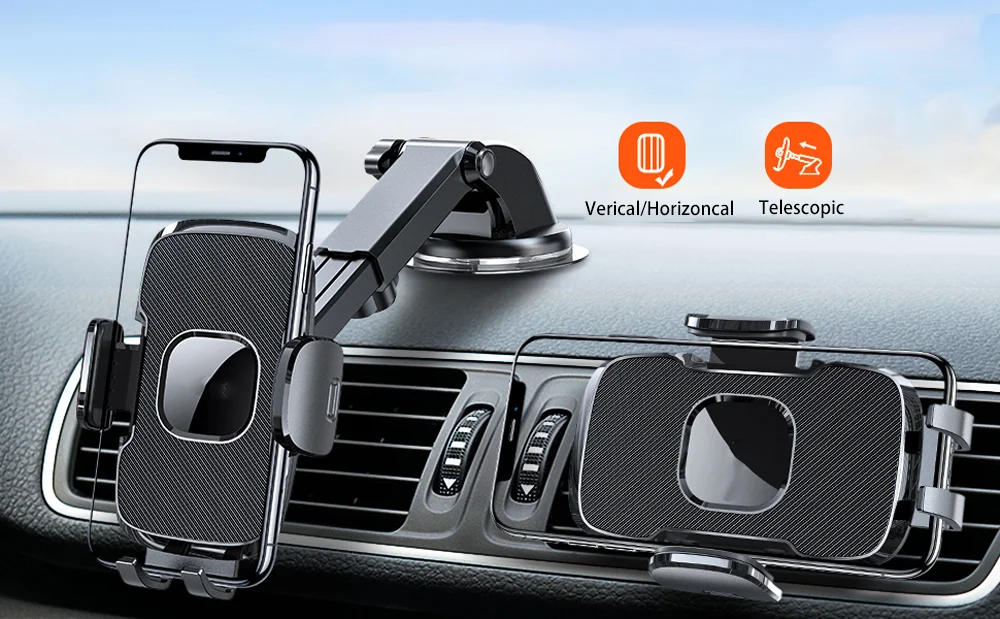 Car Windshield Mount Cell Phone Stand For Iphone Suction Cupt Cellphone