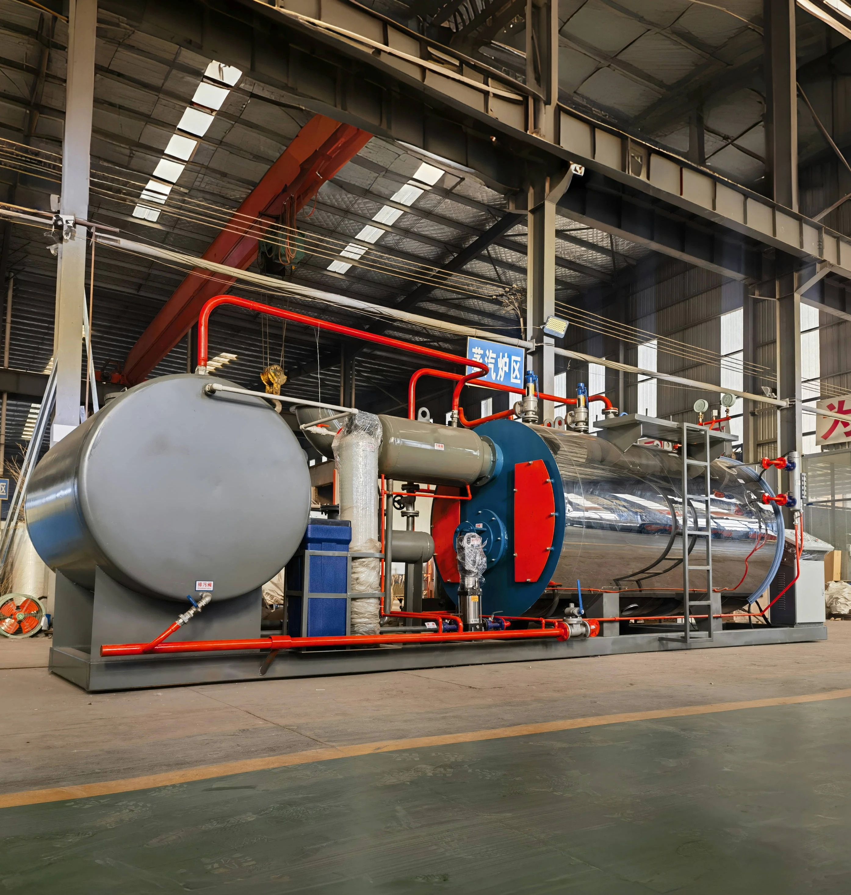 Steam Boiler Old Oil Heating System High Efficiency Diesel Gas