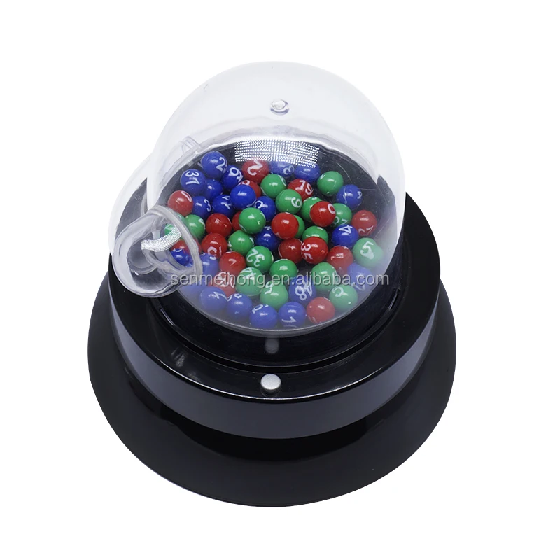Lottery Machine With Color Balls Number 1-49 Machine Lucky Dip Lucky Draw