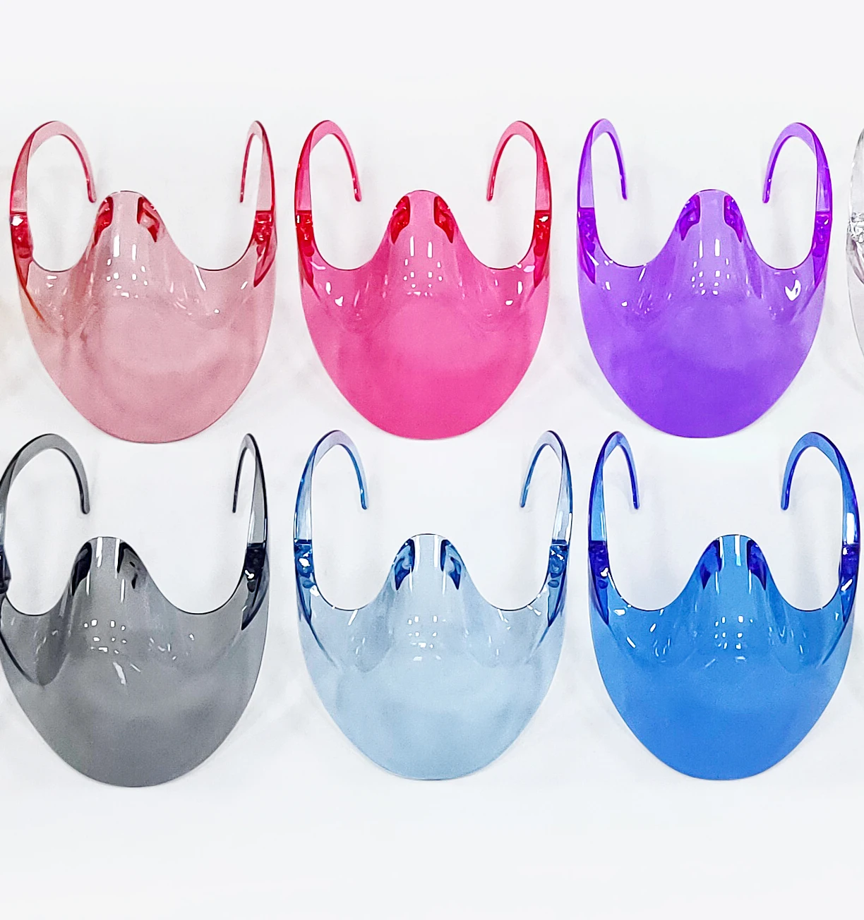 popular safety anti fog faceshield clear plastic face shield