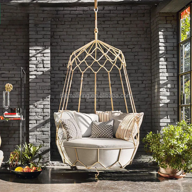 Rattan  furniture sofa sectional outdoor furniture rattan furniture set garden outdoor classic hammock