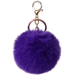 10 Kunstbont Pompons – 6 Cm, Pluche Bollen In Camel, Met Elastische Lus – Voor Mutsen, Tashangers, Sleutelhangers En DIY-projecten